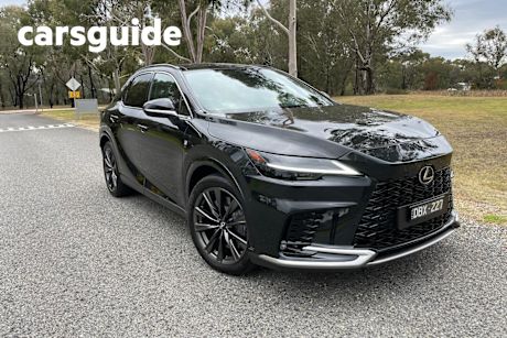 Black 2024 Lexus RX Wagon RX350 AWD F Sport