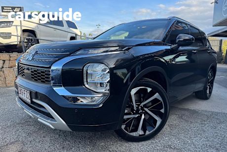 Black 2022 Mitsubishi Outlander Wagon Exceed 7 Seat (awd)