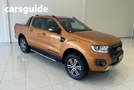 Gold 2020 Ford Ranger Double Cab Pick Up Wildtrak 2.0 (4X4)