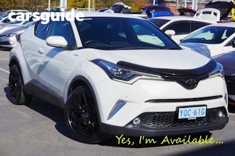 White 2018 Toyota C-HR Wagon Koba (2WD)