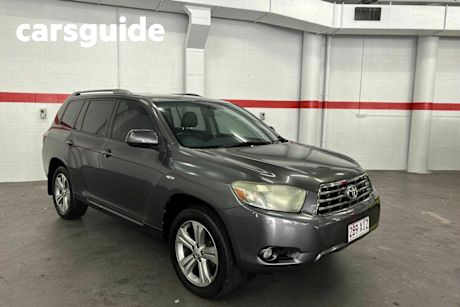 Grey 2010 Toyota Kluger Wagon KX-S (fwd)