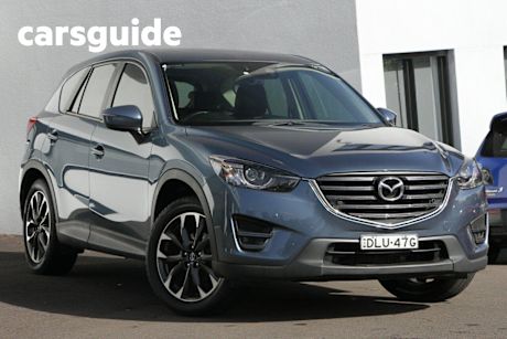 Blue 2017 Mazda CX-5 Wagon GT (4X4)