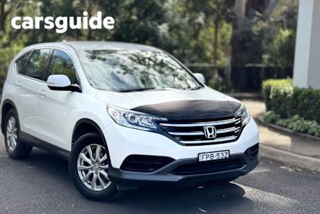 White 2013 Honda CR-V Wagon VTI (4X2) Navi
