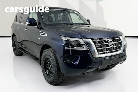 Blue 2019 Nissan Patrol Wagon TI (4X4)
