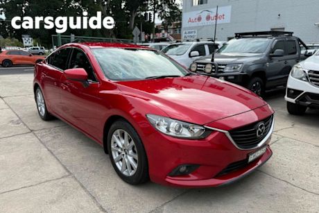 Red 2014 Mazda Mazda6 Sedan