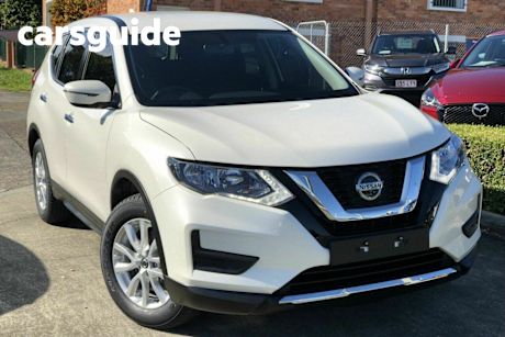 White 2021 Nissan X-Trail Wagon ST 7 Seat (2WD)