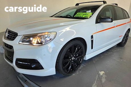 White 2015 Holden Commodore Sportswagon SS-V Sandman