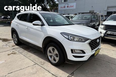 White 2018 Hyundai Tucson Wagon GO Crdi (awd)