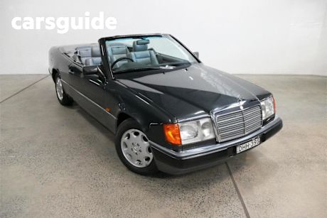 Black 1993 Mercedes-Benz 320 Cabriolet CE