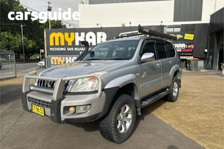 Silver 2005 Toyota Landcruiser Prado Wagon GXL (4X4)