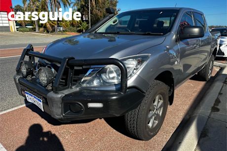 Silver 2018 Mazda BT-50 Dual Cab Utility XT (4X4)