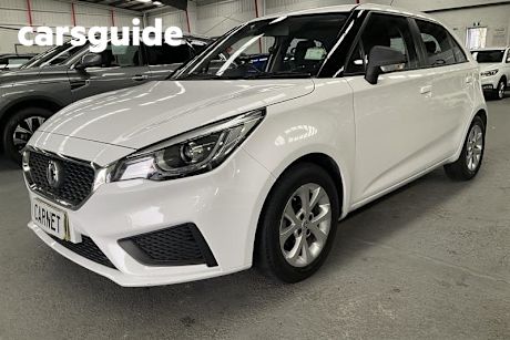 White 2022 MG MG3 Hatchback Core