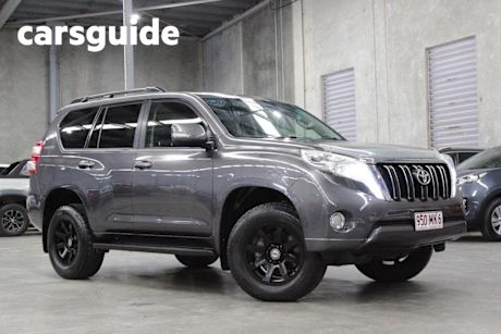Grey 2015 Toyota Landcruiser Prado Wagon GXL (4X4)