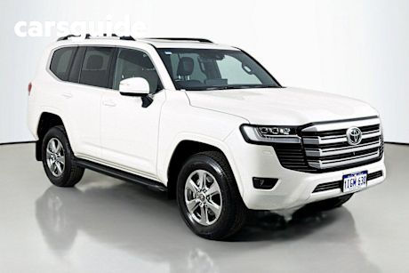 White 2024 Toyota Landcruiser Wagon LC300 VX (4X4)