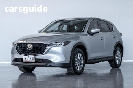 Silver 2022 Mazda CX-5 Wagon Maxx Sport (awd)