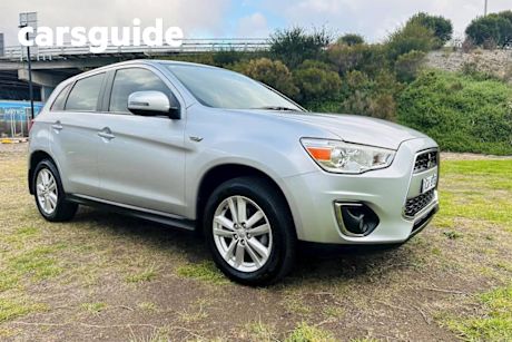 Silver 2013 Mitsubishi ASX Wagon Aspire (4WD)