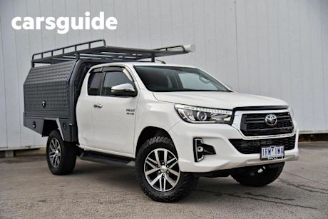 White 2020 Toyota Hilux X Cab Pickup SR5 (4X4)