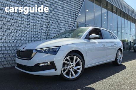 White 2024 Skoda Scala Hatchback Signature 110TSI