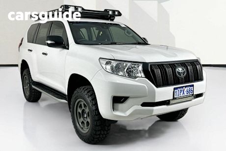White 2021 Toyota Landcruiser Prado Wagon GX