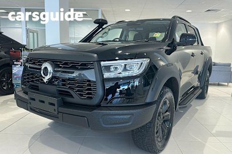 Black 2025 GWM Cannon Dual Cab Utility XSR (4X4)