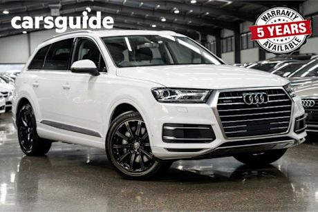 White 2015 Audi Q7 Wagon 3.0 TDI Quattro