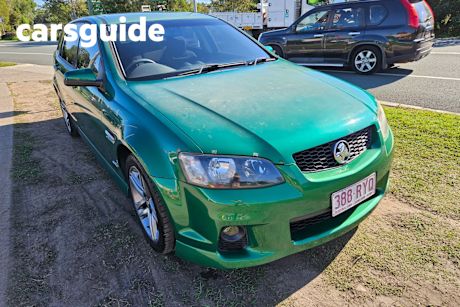 Green 2011 Holden Commodore Sedan SV6