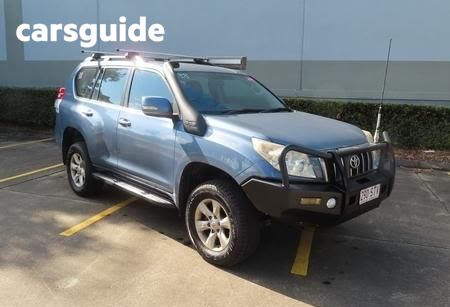 Blue 2010 Toyota Landcruiser Prado Wagon GXL (4X4)