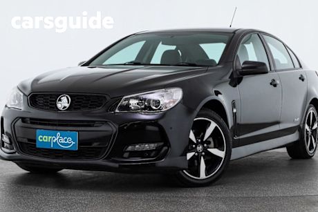 Black 2016 Holden Commodore Sedan SV6 Black Pack