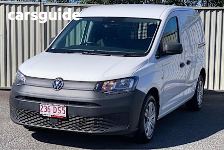 White 2021 Volkswagen Caddy Van Cargo TDI320