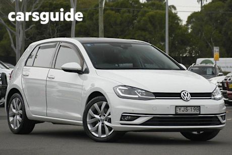 White 2020 Volkswagen Golf Hatchback 110 TSI Highline