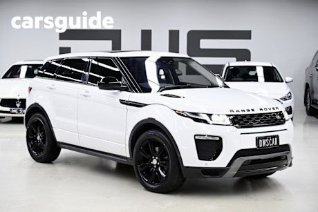White 2016 Land Rover Range Rover Evoque Wagon TD4 180 HSE Dynamic