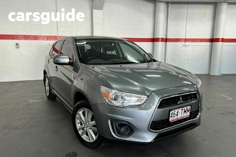 Grey 2013 Mitsubishi ASX Wagon Aspire (4WD)