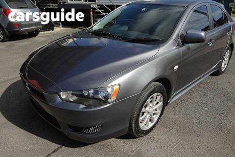 Grey 2010 Mitsubishi Lancer Hatchback Activ Sportback