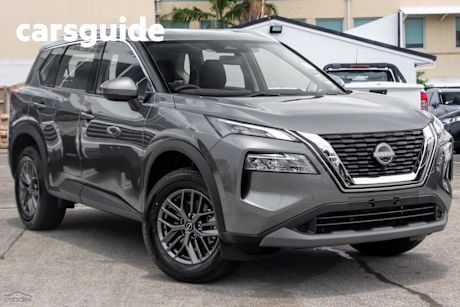 Grey 2025 Nissan X-Trail Wagon ST (4WD)