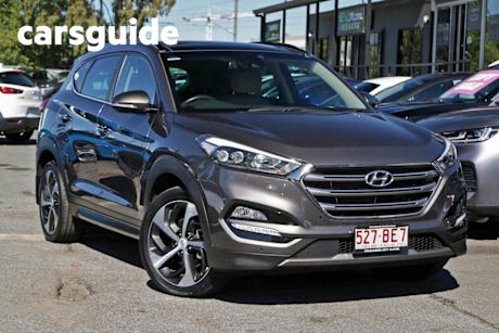 Brown 2016 Hyundai Tucson Wagon Highlander (awd)