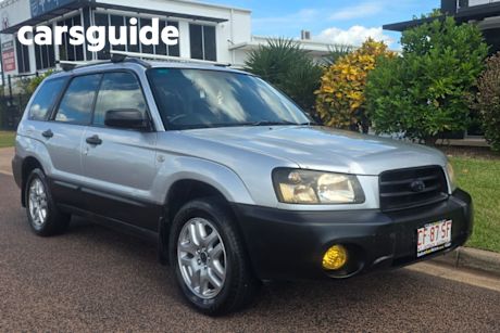 Silver 2005 Subaru Forester Wagon X