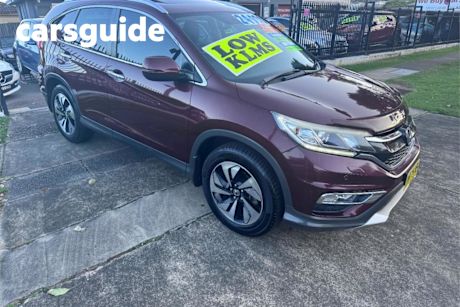Red 2015 Honda CR-V Wagon VTI-L (4X4)