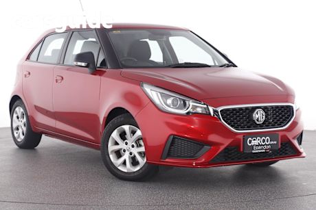 Red 2021 MG MG3 Hatchback Core