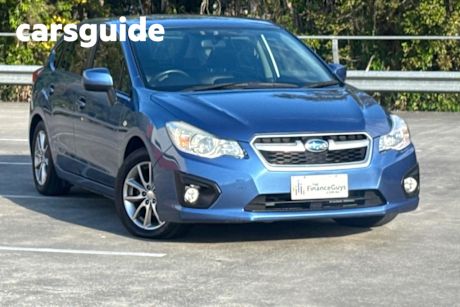 Black 2014 Subaru Impreza Hatchback 2.0I (awd)