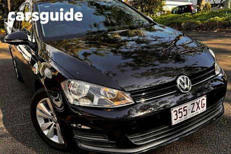 Black 2013 Volkswagen Golf Hatchback 90 TSI Comfortline
