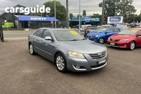 Silver 2007 Toyota Aurion Sedan PRESARA GSV40R