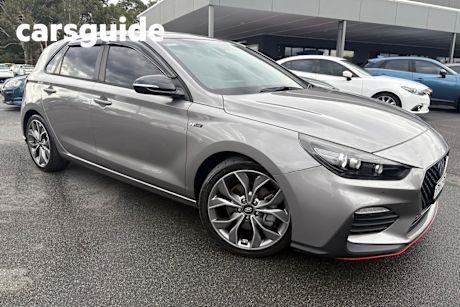 Grey 2019 Hyundai I30 Hatchback N Line Premium