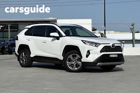 White 2019 Toyota RAV4 Wagon GXL (2WD)