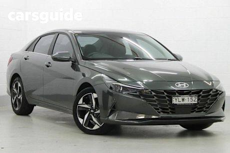 Grey 2022 Hyundai I30 Sedan Active