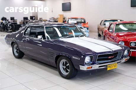 Blue 1973 Holden Monaro Coupe GTS