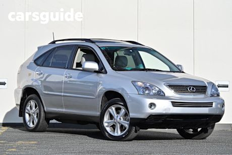 Silver 2007 Lexus RX Wagon RX400h