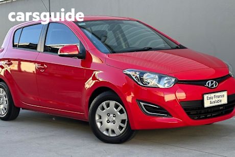 Red 2014 Hyundai I20 Hatchback Active