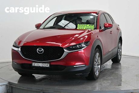 Red 2020 Mazda CX-30 Wagon G25 Astina (fwd)