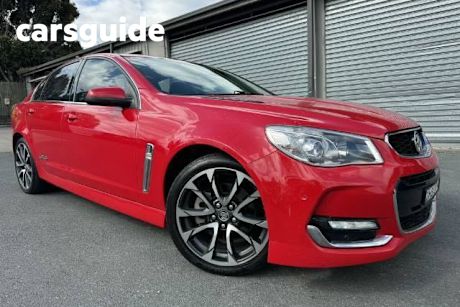Red 2016 Holden Commodore Sedan SS-V