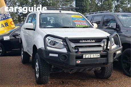 White 2020 Isuzu MU-X Wagon LS-M (4X4)